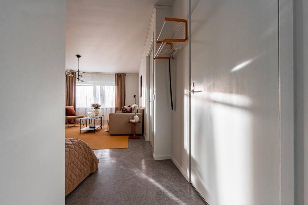 Affordable Studio In Trendy Sofo, Construction Work Stockholm Bagian luar foto